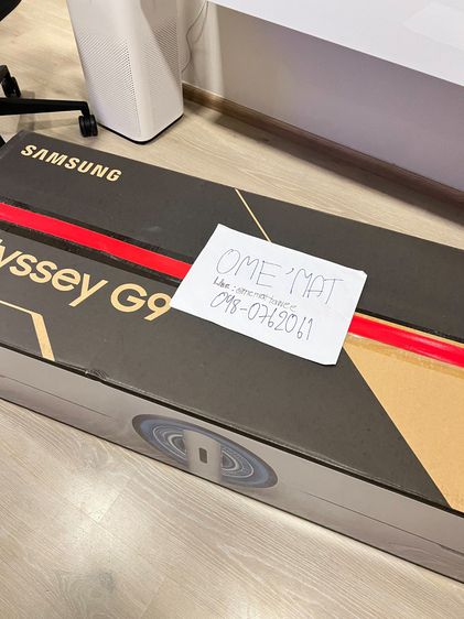 จอภาพ Samsung odyssey G9 ไม่มีตำหนิ ใหม่ๆเลยครับ