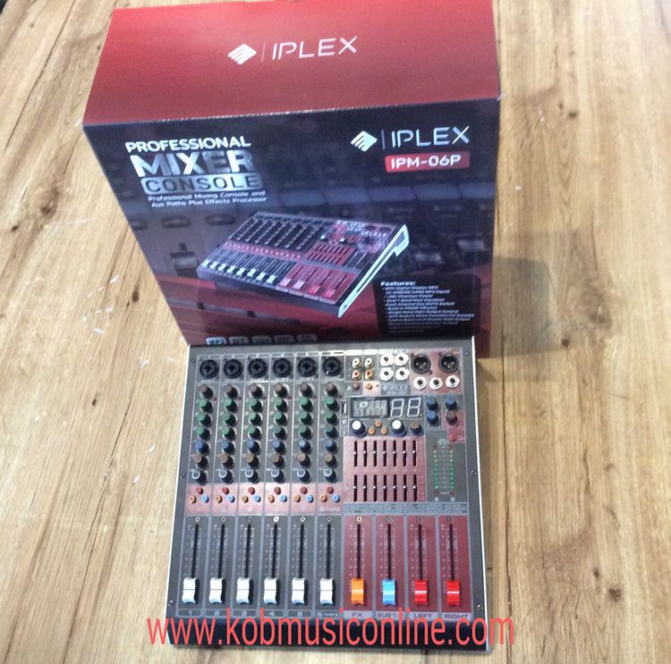 มิกเซอร์ ยี่ห้อ IPLEX รุ่น IPM-06P สินค้าใหม่ 3,900 บาท  รูปที่ 7