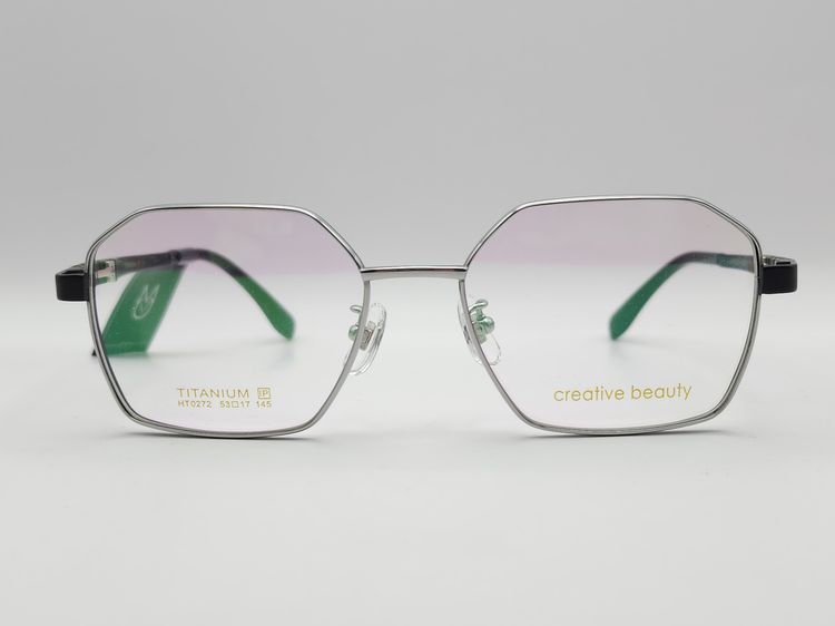 👓 Creative Beauty Titanium IP Frame กรอบแว่น ไทเทเนี่ยม แว่นตา แว่นวินเทจ รูปที่ 2