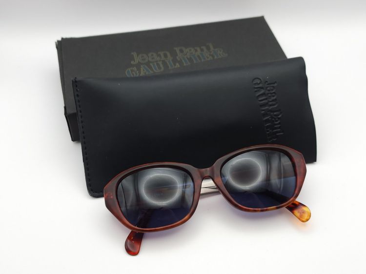 🕶 Jean Paul Gaultier 56-1072 With JPG Case ฌองพอล แว่นวินเทจ แว่นกันแดด เจพีจี ของแท้ รูปที่ 1