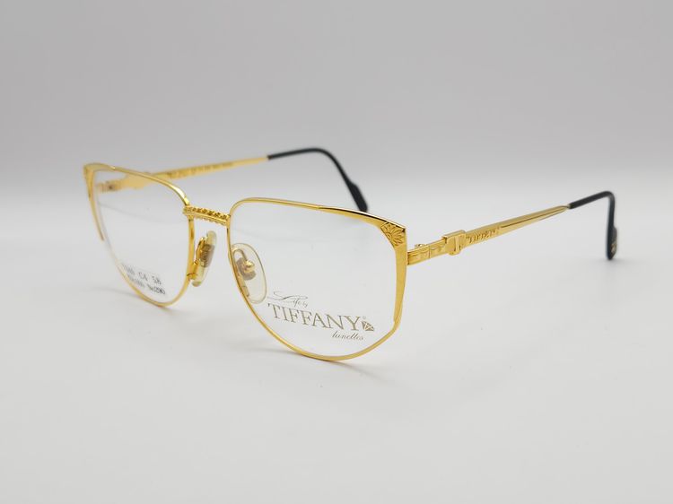 👓 Tiffany Lunettes T349 23K Gold Plated NOS Frame แว่นวินเทจ กรอบแว่น กรอบแว่นตา งานเก่า ทิฟฟานี่ รูปที่ 4