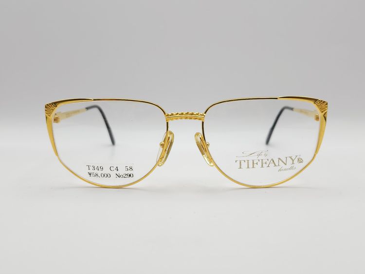 👓 Tiffany Lunettes T349 23K Gold Plated NOS Frame แว่นวินเทจ กรอบแว่น กรอบแว่นตา งานเก่า ทิฟฟานี่ รูปที่ 2