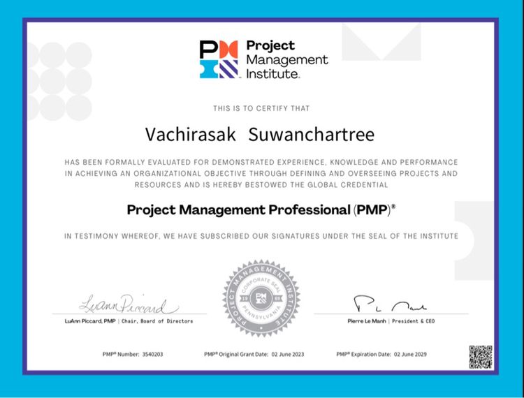 อบรม Project Management (PMP,PMI-ACP) บริหารโครงการ รูปที่ 3