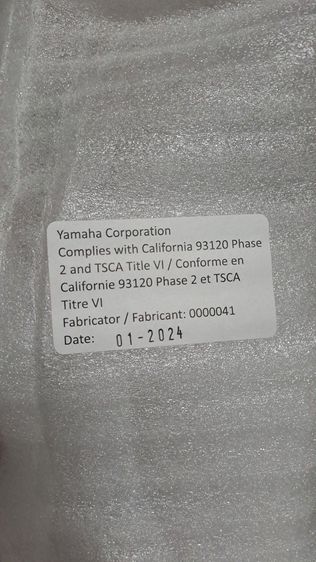 กีต้าร์ Yamaha F310 ล็อตผลิตปี 2024 เช็ครหัสในโปร่งได้ตรงกับกล่องถึงแท้ สายเดิมอุปกรณ์เอกสารครบ ขนาดใหญ่หลานเล่นไม่ถนัด เพิ่งซื้อ พ.ค.2024 รูปที่ 17