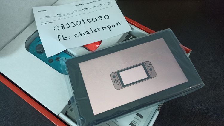 เครื่องเกมส์นินเทนโด เชื่อมต่อไร้สายได้ (มือ 1) Nintendo Switch V2 สั่งแปลงได้
