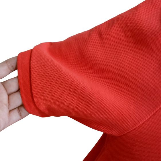 NIKE เสื้อแขนสั้น เสื้อโปโล เสื้อคอปก ผ้า ไม่หนา ใส่สบาย ระบายอากาศได้ดี (สีแดง)▫️รหัสสินค้า NP-1 รูปที่ 5