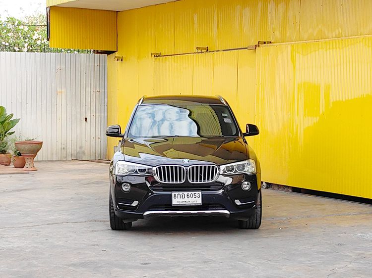 BMW X3 2015 2.0 xDrive20d Highline 4WD Utility-car ดีเซล ไม่ติดแก๊ส เกียร์อัตโนมัติ น้ำตาล รูปที่ 2