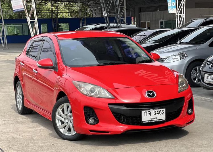 รถ Mazda Mazda3 1.6 Spirit Sports สี แดง