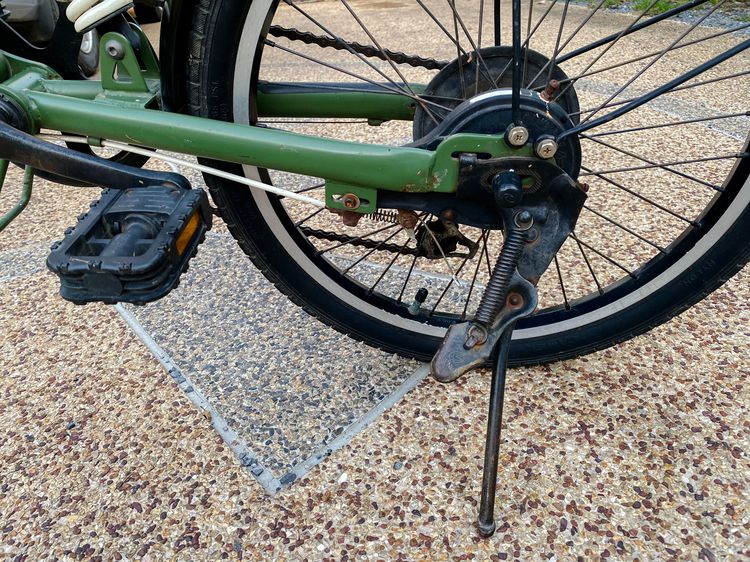 ขายจักรยานพับ ยี่ห้อ HUMMER ล้อ 20 เหล็กแข็งแกร่งสีเขียว รูปที่ 2