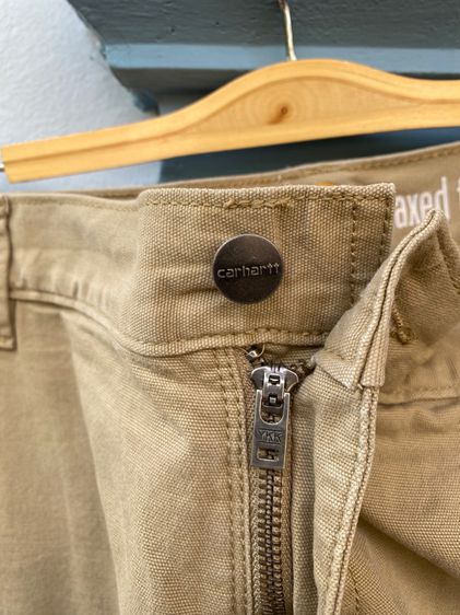 Carhartt 103542 253 Relaxed Fit Beige Cargo Shorts Outdoor Workwear รูปที่ 4
