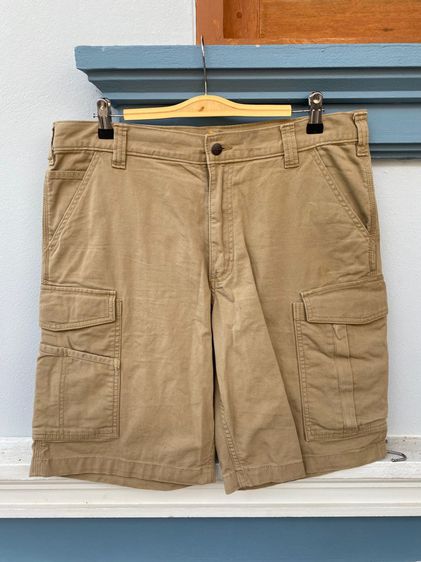Carhartt 103542 253 Relaxed Fit Beige Cargo Shorts Outdoor Workwear รูปที่ 2