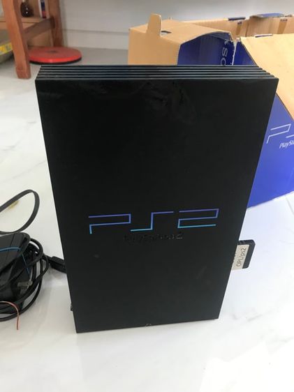 Sony เครื่องเกมส์โซนี่ เพลย์สเตชั่น PS2 (Playstation 2) เชื่อมต่อไร้สายไม่ได้ เครื่องเล่นเกมเพลย์2