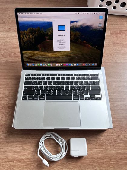 Macbook Air M1 13นิ้ว 8GB ความจุ256GB อุปกรณ์ครบสภาพสวย รูปที่ 2