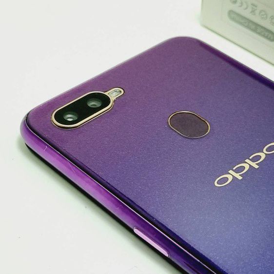 Oppo F9 Pro 256GB สีม่วงมือสองสภาพสวย ใช้งานได้ปกติ รูปที่ 3