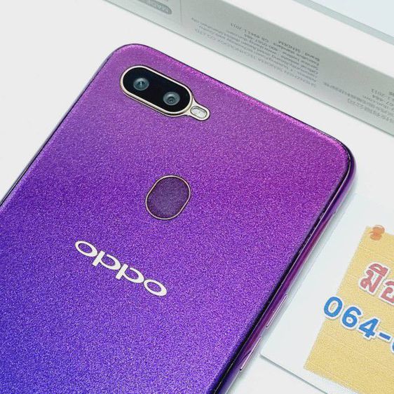 Oppo F9 Pro 256GB สีม่วงมือสองสภาพสวย ใช้งานได้ปกติ รูปที่ 5