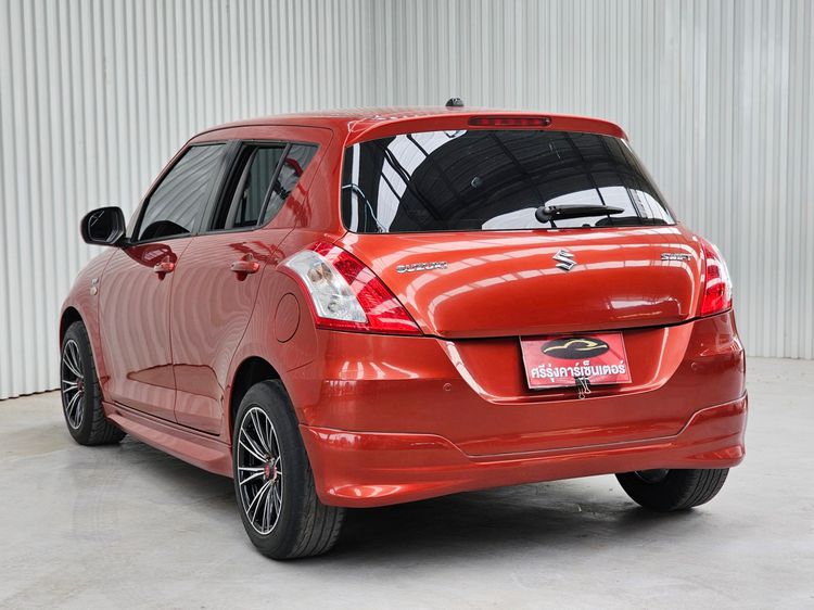 Suzuki Swift 2014 1.2 GL Sedan เบนซิน ไม่ติดแก๊ส เกียร์อัตโนมัติ ส้ม รูปที่ 4