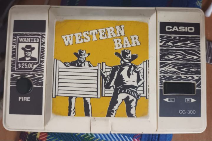 เครื่องเล่นเกม Casio Western Bar เก่า หายาก สภาพใช้งานได้ 