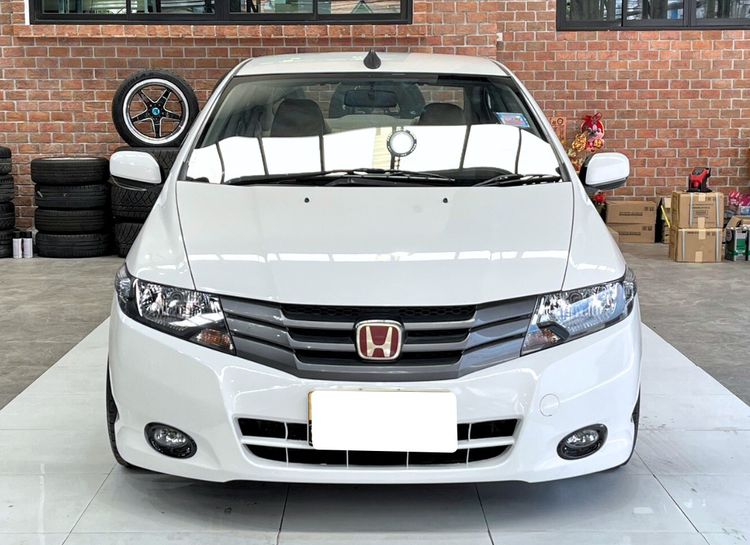 Honda City 2010 1.5 S Sedan เบนซิน ไม่ติดแก๊ส เกียร์อัตโนมัติ ขาว รูปที่ 2