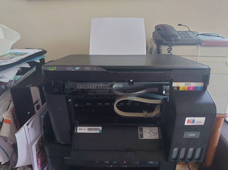 EPSON L3210 Printer รุ่นใหม่สภาพดีมากใช่ได้ปกติ หัวพิมพ์ออกครบ รูปที่ 2
