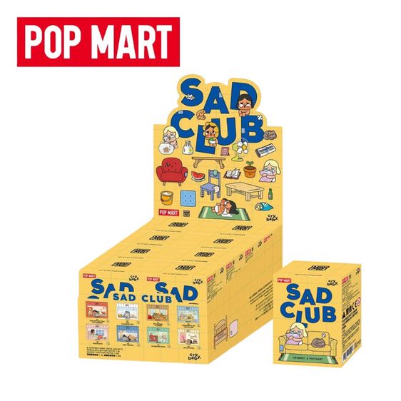 ตุ๊กตาและบ้านตุ๊กตา Crybaby Sadclub แท้ จาก Popmart