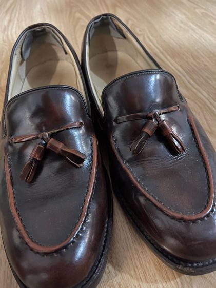รองเท้าแบบสวมและโลฟเฟอร์ หนังแท้ UK 9.5 | EU 44 | US 10 Tassel loafer ของ Londonbrown