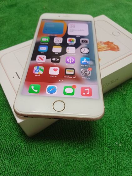 iPhone 6S Plus 32G สภาพสวยพร้อมกล่องสแกนนิ้วปกติจอเดิมๆ