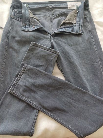 Rag and Bone New York Standard Issue Grey Color Jeans Size 33  Fit 2 Slim Leg รูปที่ 8