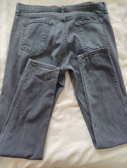 Rag and Bone New York Standard Issue Grey Color Jeans Size 33  Fit 2 Slim Leg รูปที่ 9