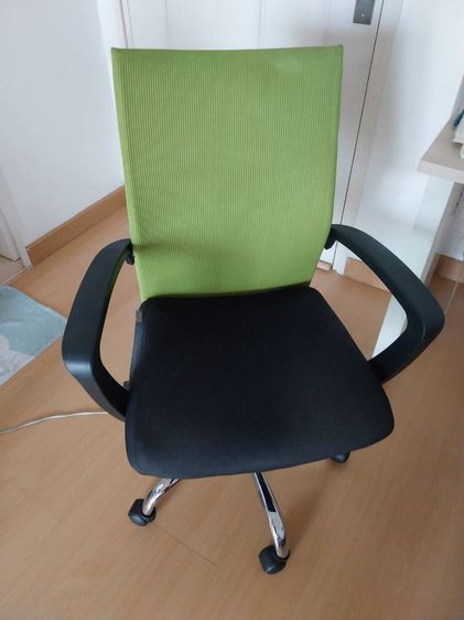 เก้าอี้สำนักงาน ผ้าหุ้มเบาะ เขียว เก้าอี้นั่งสบาย คลายเมื่อย