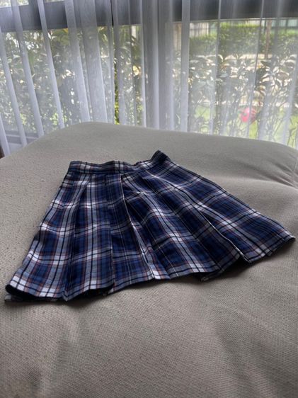 กระโปรง ลายสก็อต ขนาด ยาว 16 x เอว 20 นิ้ว กระโปรงนักเรียน กระโปรงแฟชั่น คอสเพลย์ Mini Skirt Cosplay รูปที่ 4