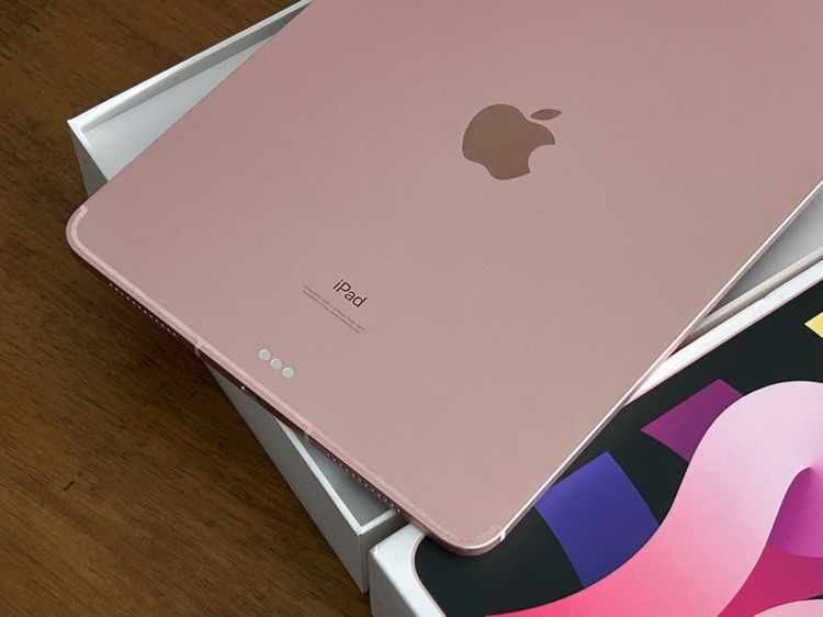 (7502) iPad Air4 (4th Generation) Rose Gold Cellular 256 GB 16,990 บาท รูปที่ 3