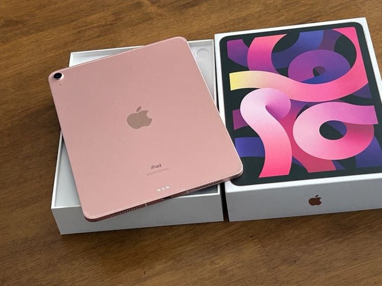 (7502) iPad Air4 (4th Generation) Rose Gold Cellular 256 GB 16,990 บาท รูปที่ 1