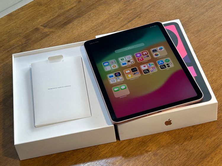 (7502) iPad Air4 (4th Generation) Rose Gold Cellular 256 GB 16,990 บาท รูปที่ 10