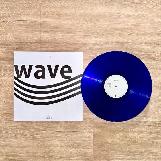 แผ่นเสียง wave to earth - uncounted 0.00 (TRANSPARENT BLUE LP)