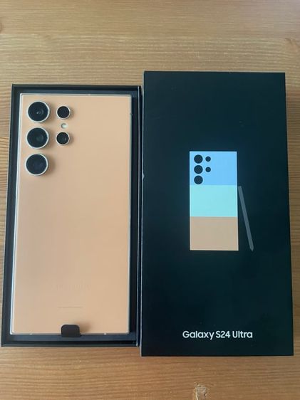 Galaxy S24 Ultra 256 GB Samsung S24 Ultra 5g -12รอม256-ประกันถึง31-5-2025 เครื่องศูนย์ไทย