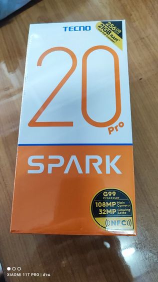 tecno spark 20 pro 

รอม 256g เร็วแรง ของใหม่ในชิล ประกันศูนย์ 12 เดือน รูปที่ 1