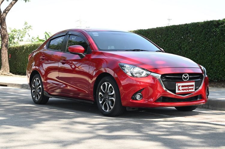 Mazda Mazda 2 2016 1.5 XD High Plus Sedan ดีเซล เกียร์อัตโนมัติ แดง