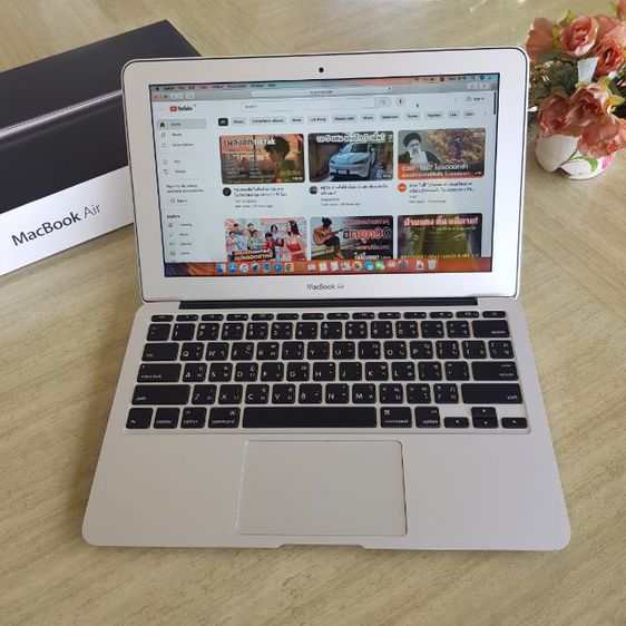 Apple MacBook Air หน้าจอ 11นิ้ว Intel Core i5 SSD เบาบาง ไหลลื่น สวยมาก ยกกล่อง รูปที่ 7