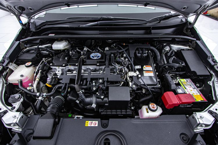 Toyota Altis 2019 1.8 Hybrid High Sedan ไฮบริด เกียร์อัตโนมัติ เทา รูปที่ 4