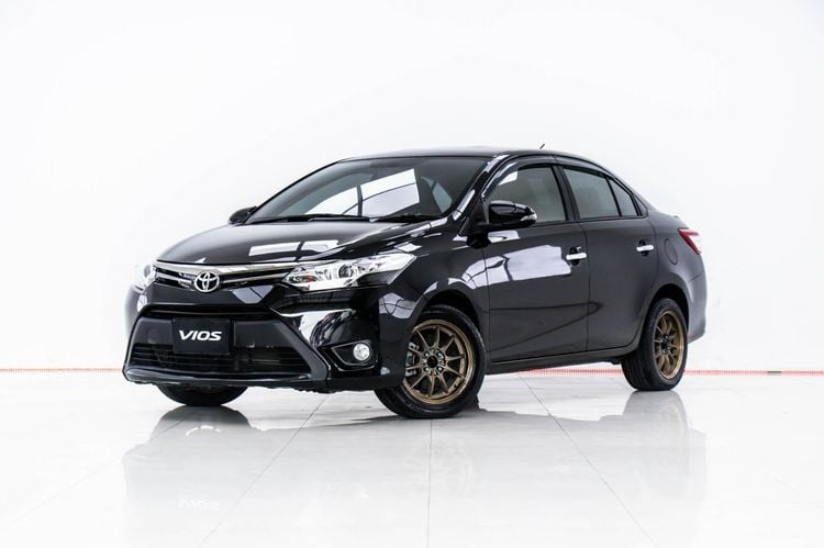 Toyota Vios 2015 1.5 S Sedan เบนซิน ไม่ติดแก๊ส เกียร์อัตโนมัติ ดำ รูปที่ 4