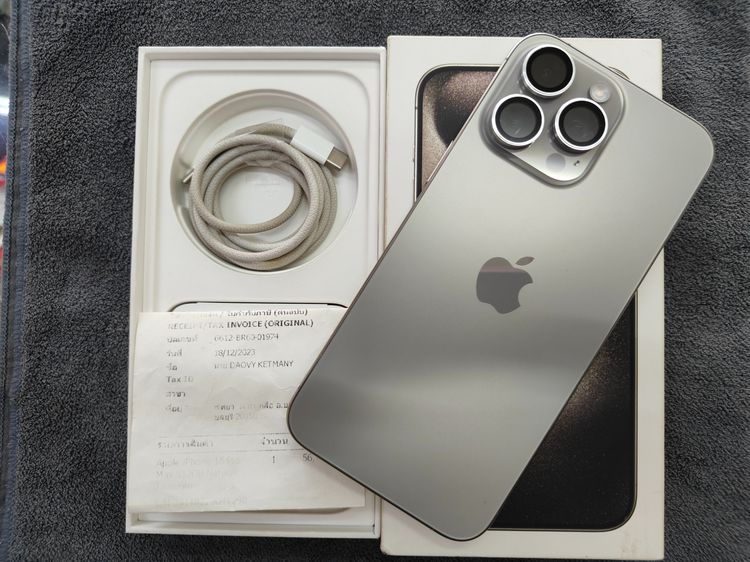 iPhone 15 Pro Max 512Gb สี Natural Titanium รูปที่ 1
