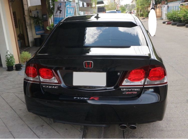 Honda Civic 2009 1.8 E i-VTEC Sedan เบนซิน ไม่ติดแก๊ส เกียร์อัตโนมัติ ดำ รูปที่ 3