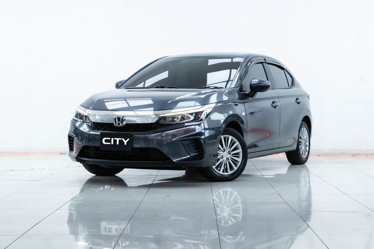 Honda City 2022 1.0 S+ Sedan เบนซิน ไม่ติดแก๊ส เกียร์อัตโนมัติ เทา รูปที่ 4