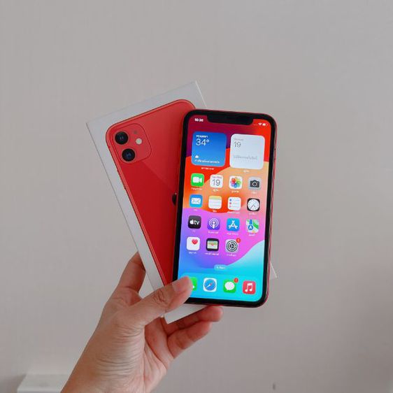 iPhone 11 64g สีแดง  สภาพสวย รูปที่ 3