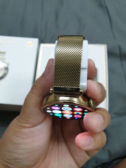 HUAWEI WATCH GT4 41MM สี Light gold ( Gold Milanese Strap) รูปที่ 7