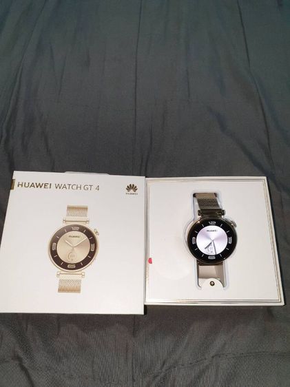 HUAWEI WATCH GT4 41MM สี Light gold ( Gold Milanese Strap) รูปที่ 3