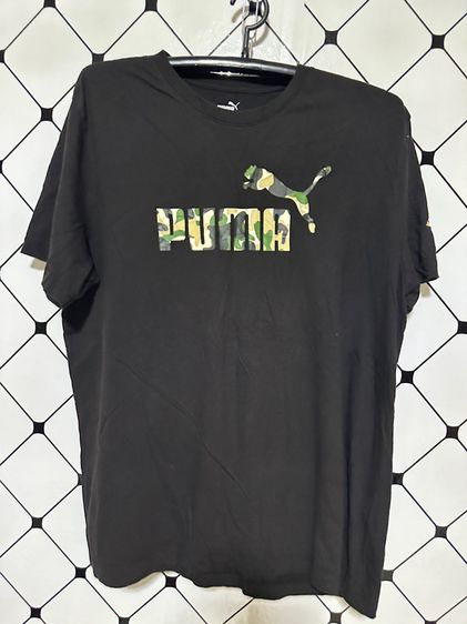 💥เสื้อ PUMA big Logo  second hand t-shirts