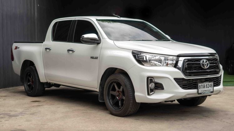 Toyota Hilux Revo 2019 2.4 Z Edition J Plus Pickup ดีเซล ไม่ติดแก๊ส เกียร์อัตโนมัติ ขาว