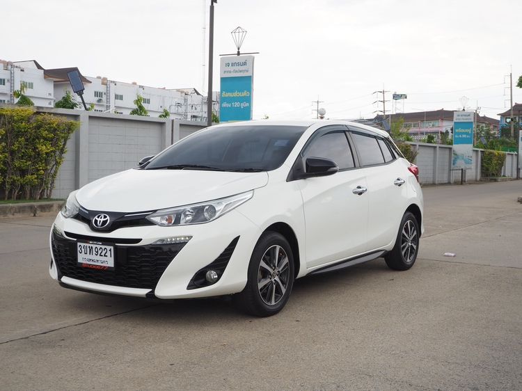 Toyota Yaris 2019 1.2 G Sedan เบนซิน ไม่ติดแก๊ส เกียร์อัตโนมัติ ขาว รูปที่ 1