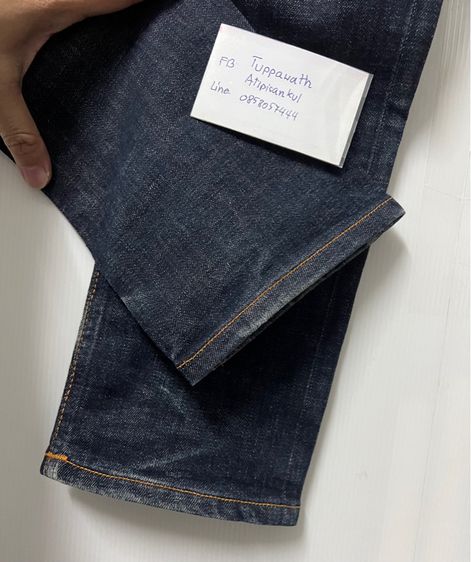 nudie thin finn org dry blue ของแท้ รูปที่ 8